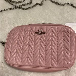 NWT coach quilted crossbody coach purse